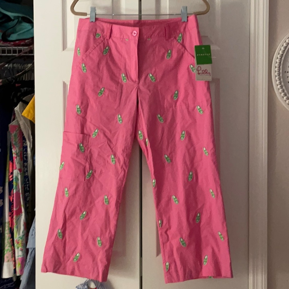Lilly Pulitzer putter pink hibiscus pink embroider